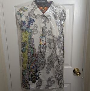 Robert Graham Marky Mark Limited Edition Shirt $398 Retail NWT + Hanger size 3XL